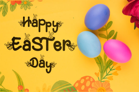 Easter Egg Font - Preview 2