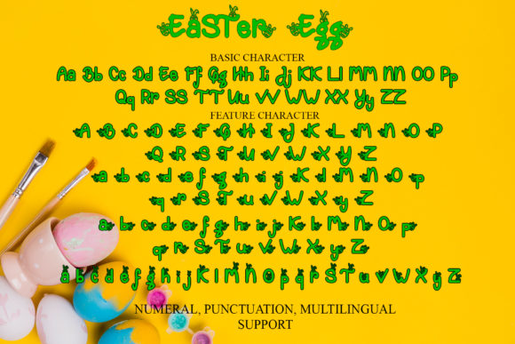 Easter Egg Font - Preview 6