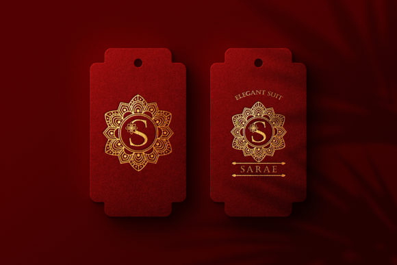 Elegant Mandala Monogram Font - Preview 1