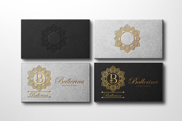 Elegant Mandala Monogram Font - Preview 4