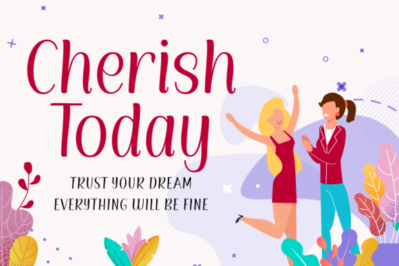 Family Gathering Font - Preview 1