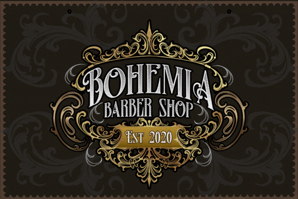 Famous Flames Font PNG with transparent background - Preview 2