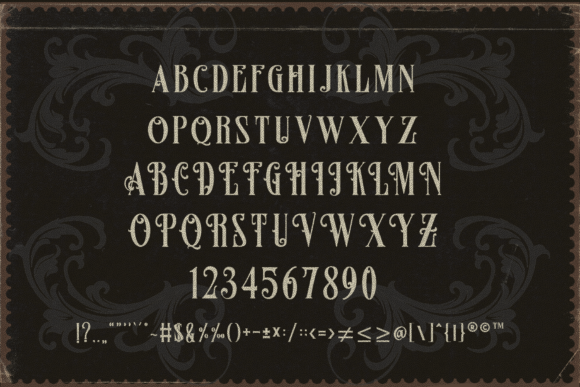 Famous Flames Font PNG with transparent background - Preview 6
