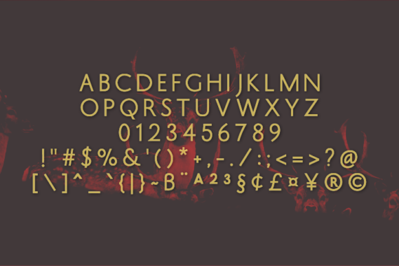 Fideon Font - Preview 1