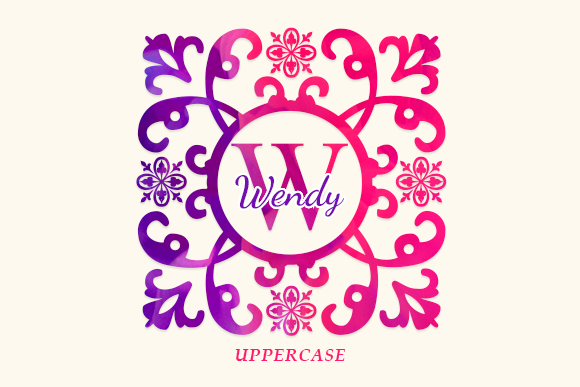 Florista Monogram Font - Preview 1