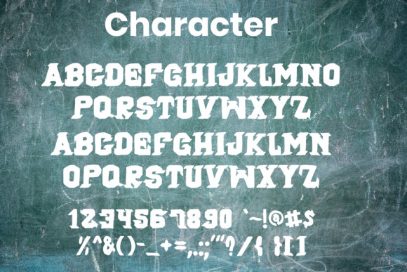 Friday Holiday Font PNG with transparent background - Preview 4