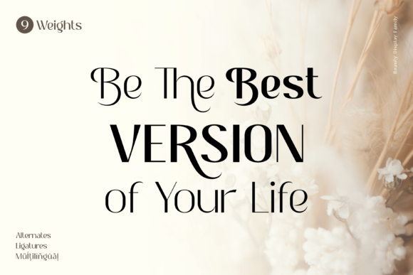 Kalivo Font PNG with transparent background - Preview 6