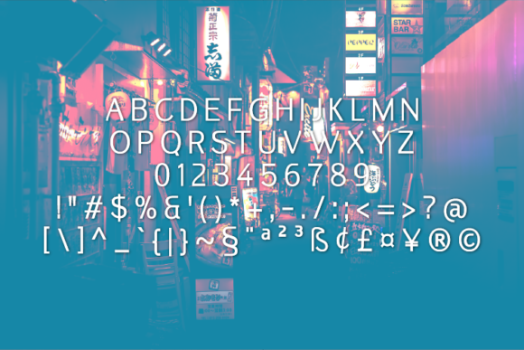 Magnestic Font PNG with transparent background - Preview 1