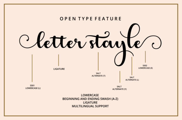 Mainstay Font PNG with transparent background - Preview 3