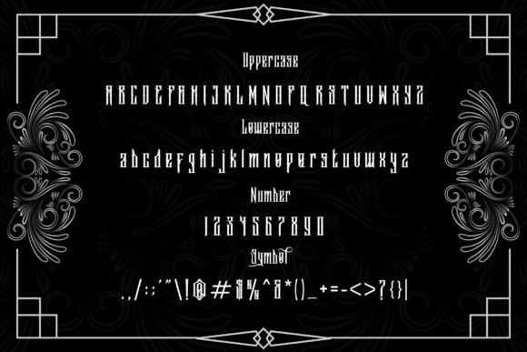Marthapura Font PNG with transparent background - Preview 1