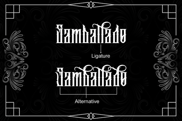 Marthapura Font PNG with transparent background - Preview 3