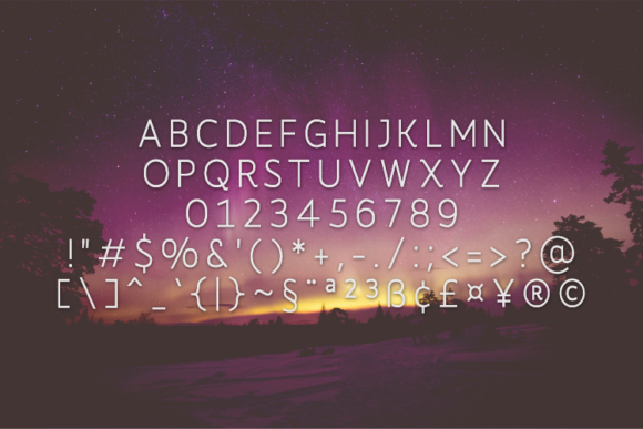 Plineparket Font PNG with transparent background - Preview 1