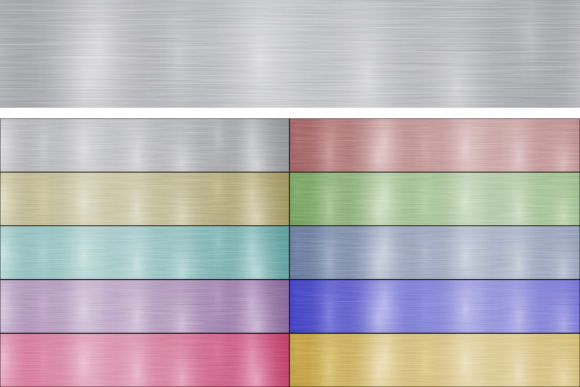 Polished Metal Banners Gráfico Fondos Por alsstocks450
