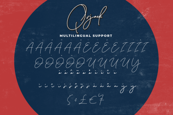 Qojack Font PNG with transparent background - Preview 2