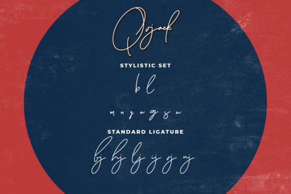 Qojack Font PNG with transparent background - Preview 3