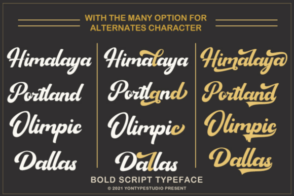 Sagha Font PNG with transparent background - Preview 6