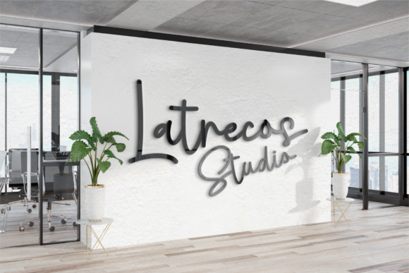 Sasteria Font PNG with transparent background - Preview 5