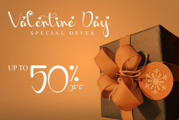 Shiny Valentine Font font preview - 2