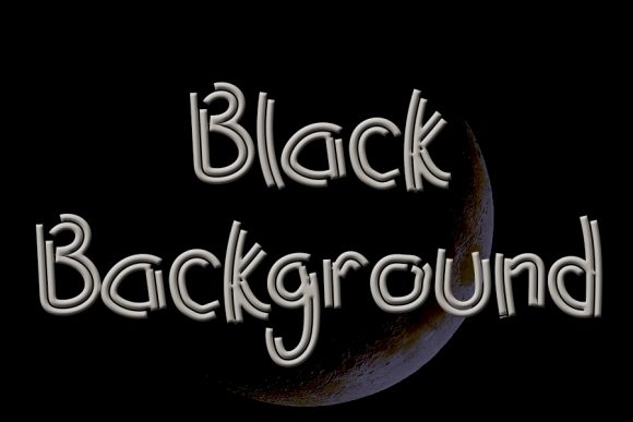 Black Ball Font - Preview 1