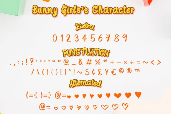 Bunny Girls Font - Preview 2