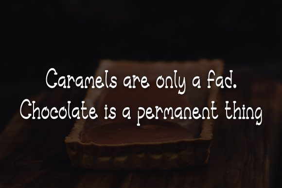 Caramel Chocolate Font - Preview 1
