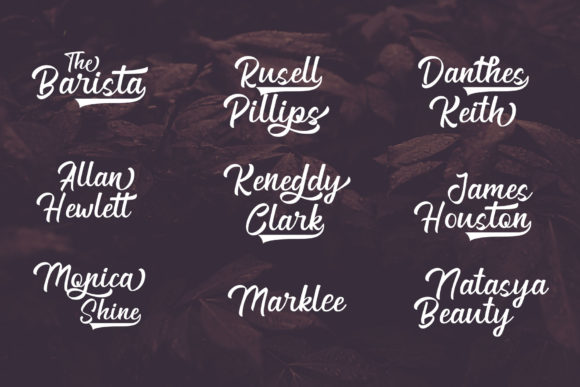 Generation Font PNG with transparent background - Preview 5