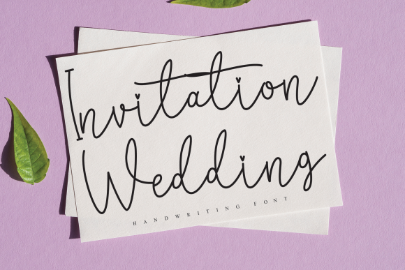 Heaven Writing Font - Preview 1