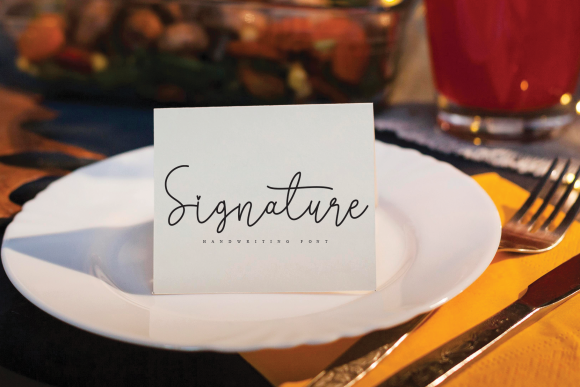 Heaven Writing Font - Preview 3