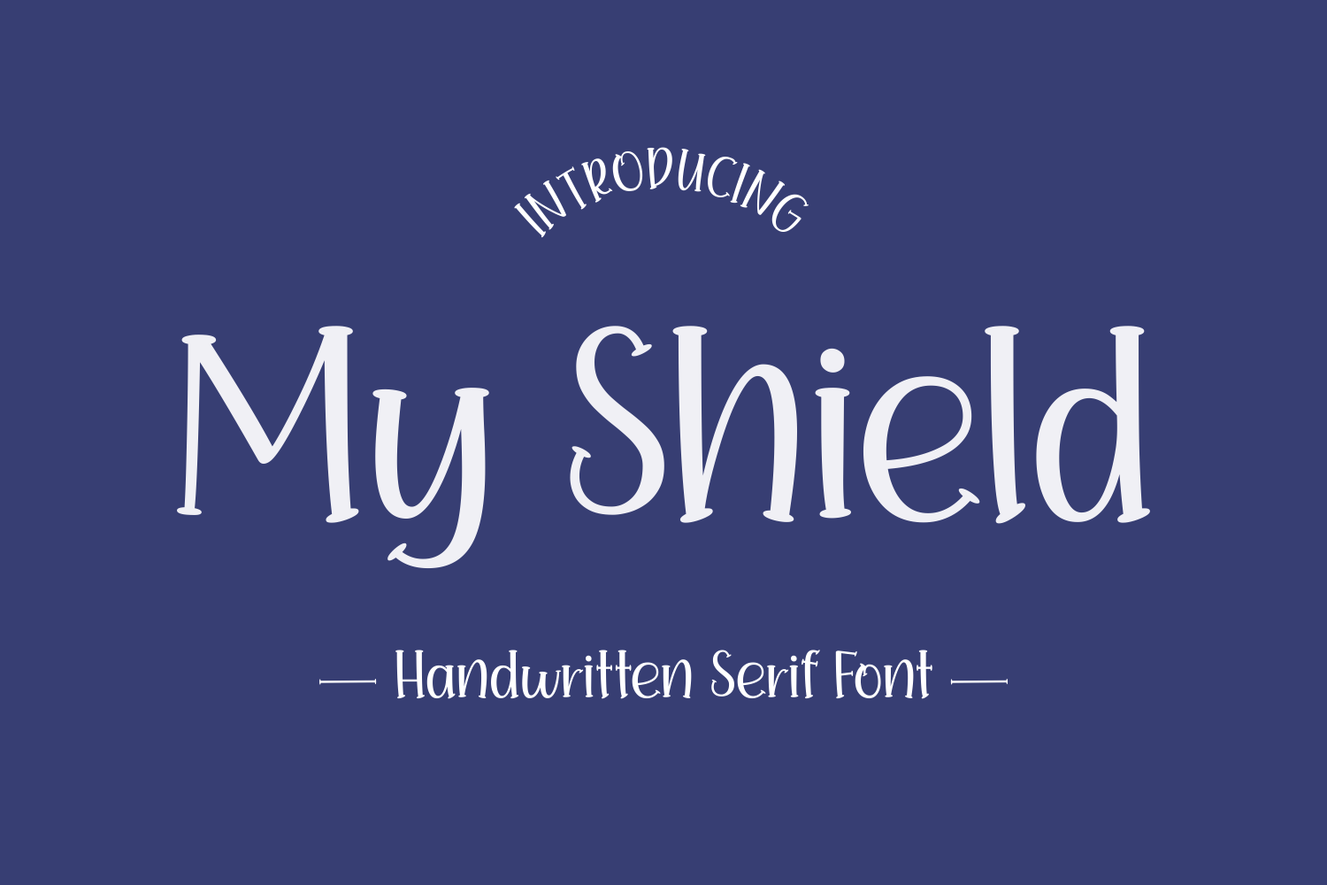Shield Type Lettering My Shield Font by Jasm (7NTypes) · Creative Fabrica