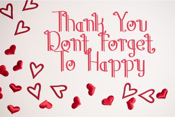 Request Lovely Font font preview - 3