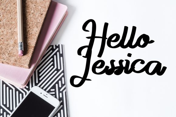 Rolling Stay Font PNG with transparent background - Preview 1