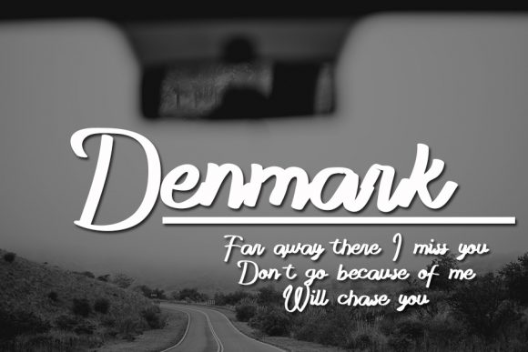 Rolling Stay Font PNG with transparent background - Preview 2