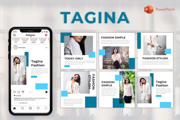 Instagram Feed Template Tagina Graphics