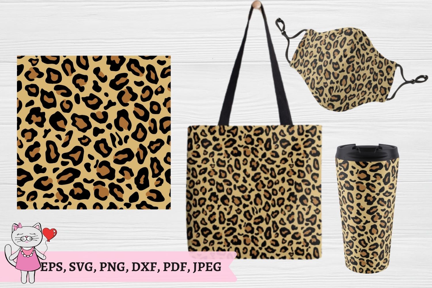 Leopard Print Seamless Pattern Graphic by Magic world of design ...