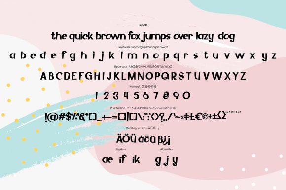 Alkids Font - Preview 5