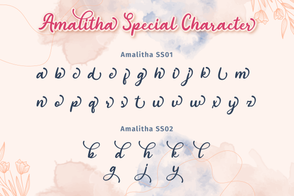 Amalitha Font - Preview 5