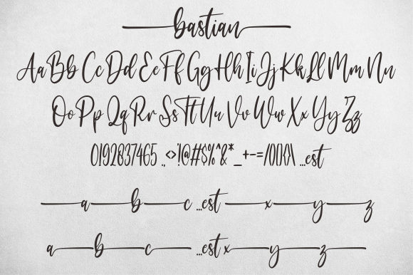 Bastian Font - Preview 6