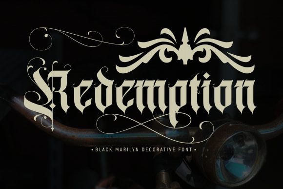 Black Marilyn Font - Preview 4