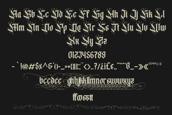 Black Marilyn Font - Preview 5