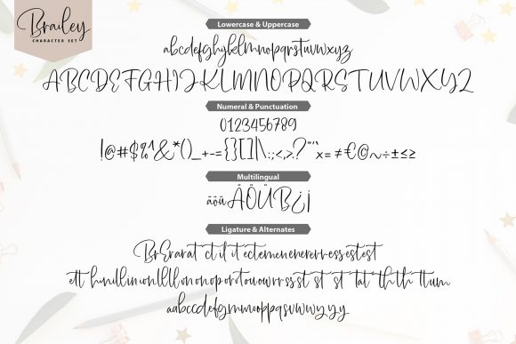 Brailey Font - Preview 5