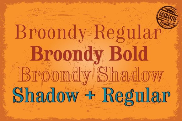 Broondy Font - Preview 2