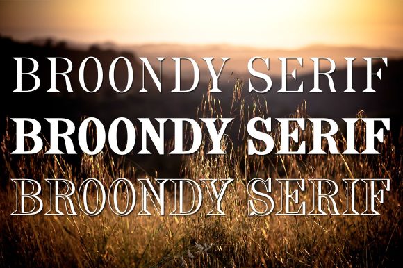 Broondy Font - Preview 3