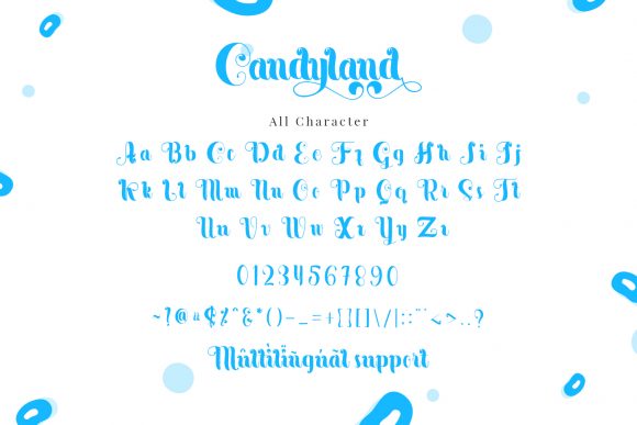 Candyland Font - Preview 1