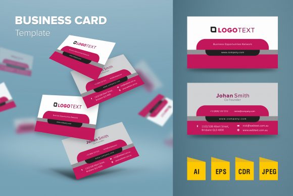 Creative Business Card Design Template Graphic Print Templates By shahsoft