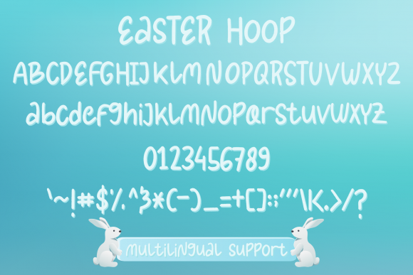 Easter Hoop Font - Preview 5
