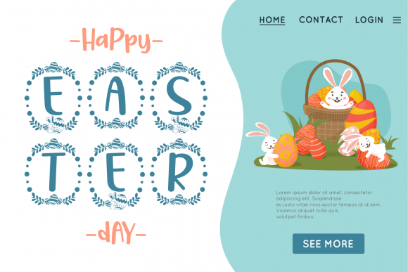 Hopy Font PNG with transparent background - Preview 1