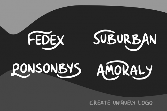 Nesora Font PNG with transparent background - Preview 1