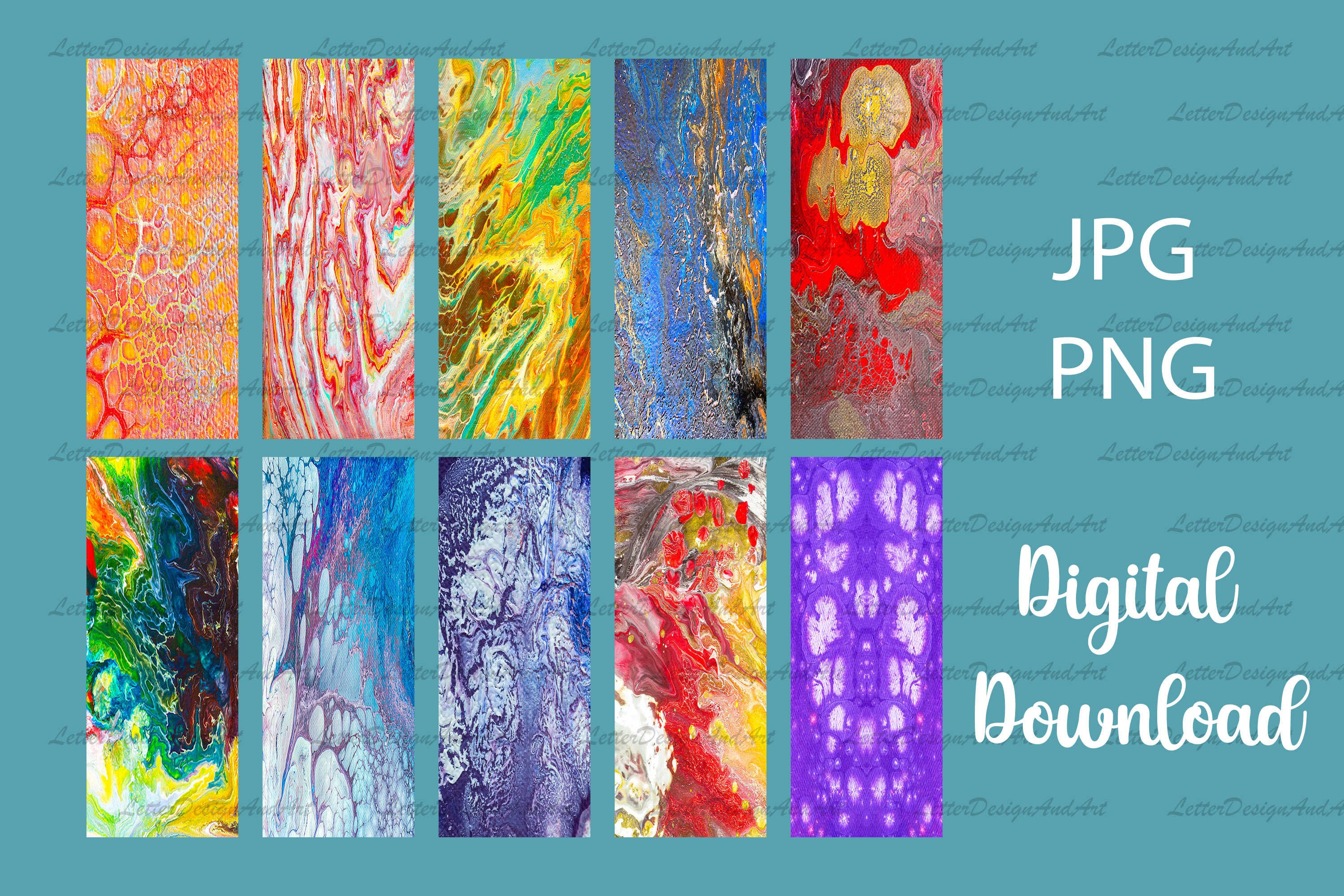Pattern Sample Color Pen Pen Wraps Pouring Color Pattern Graphic by ElementDesignAndArt ...