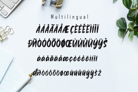 Sabirey Font PNG with transparent background - Preview 5
