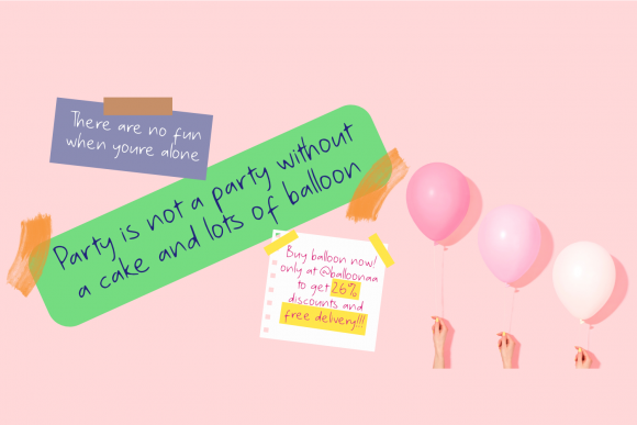 Saturday Party Font PNG with transparent background - Preview 1